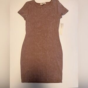 Madden Girl Brown Midi Dress